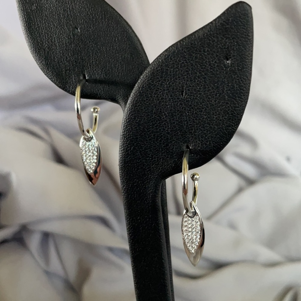 Bella Luce Dangle Hoop Earrings